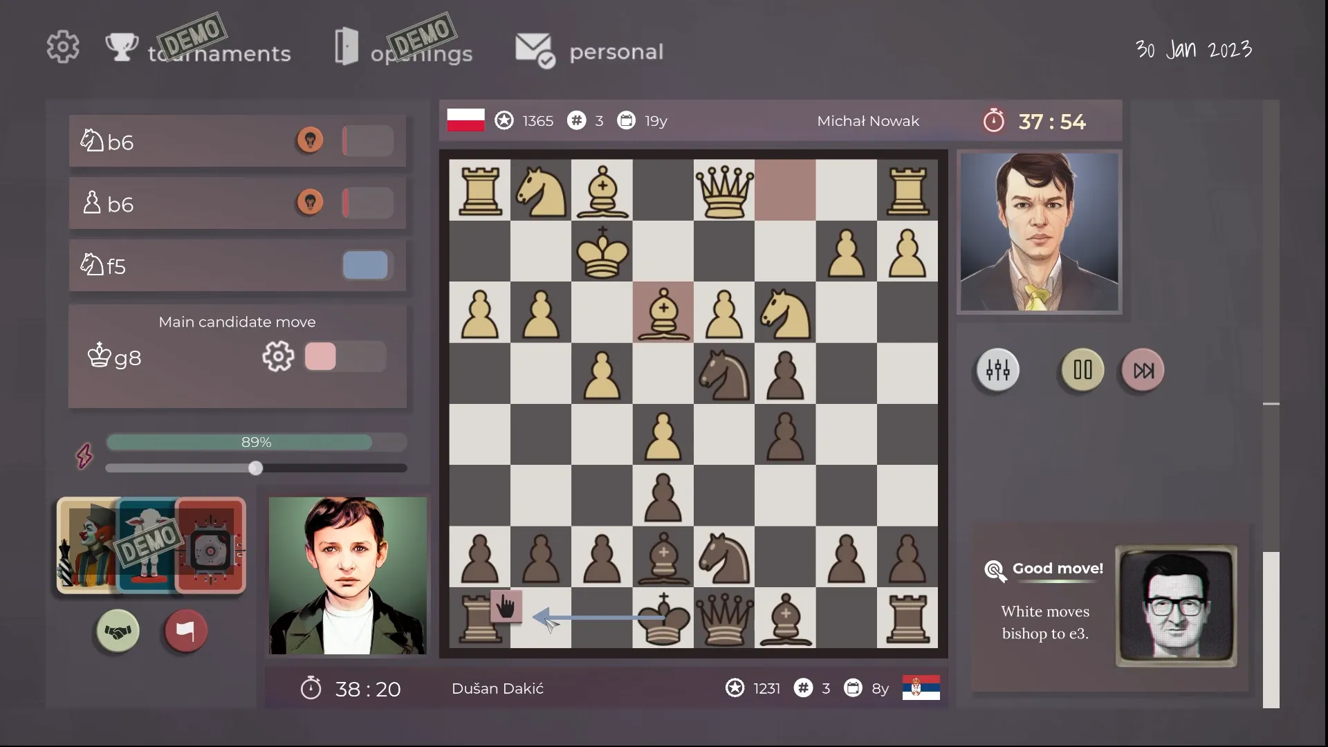 Master of Chess match